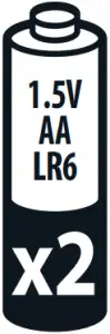 X2 1.5V AA LR6