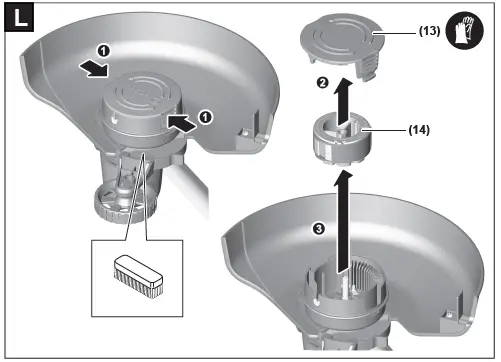 BOSCH Universalgrasscut 260mm Cordless Grass Trimmer-17