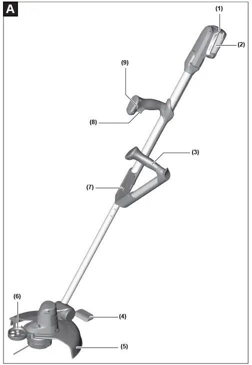 BOSCH Universalgrasscut 260mm Cordless Grass Trimmer-5