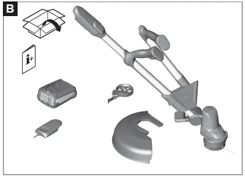 BOSCH Universalgrasscut 260mm Cordless Grass Trimmer-6