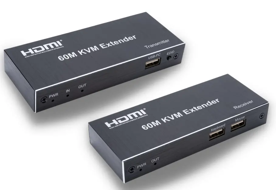 OCEAN MATRIX OMX 01KVKV0002 1080p 60Hz HDMI KVM Extender up to 60 Meters