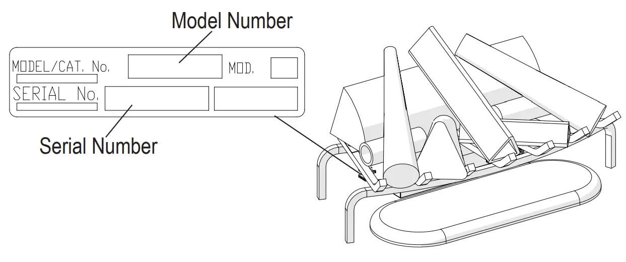DIMPLEX DLG1058 28 in Premium Electric Fireplace Log Set-fig1