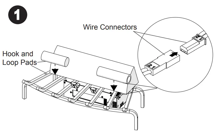 DIMPLEX DLG1058 28 in Premium Electric Fireplace Log Set-fig2