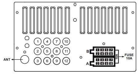 SOUND STREAM VM-700HB 2 DIN MP3MP4 USB Player - Wiring Connections
