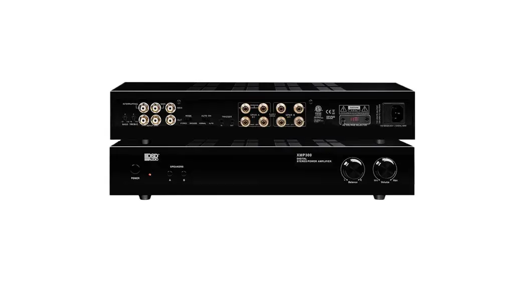 Osd Audio Xpa1000, Xpa600 Commercial Digital Amplifier Owner's Manual