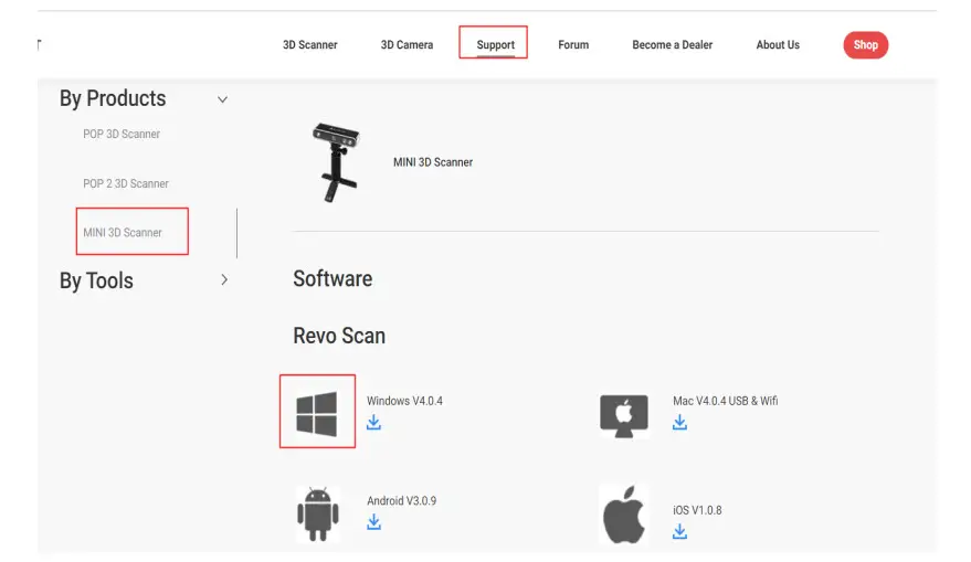 REVOPOINT A230 Dual Axis Turntable for Mini - Figure 1