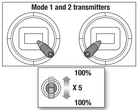 HORIZON Viper 90mm EDF -Assigning a switch