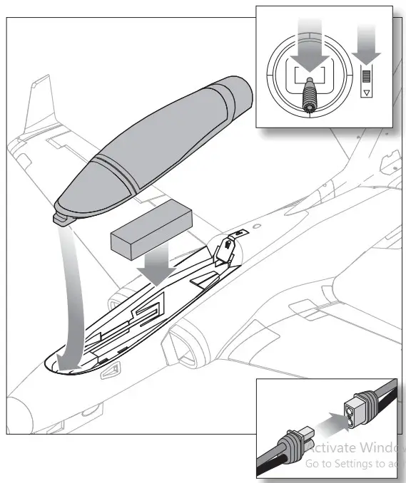 HORIZON Viper 90mm EDF -Battery Selection