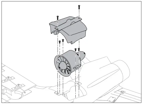 HORIZON Viper 90mm EDF -Installing the Power System1