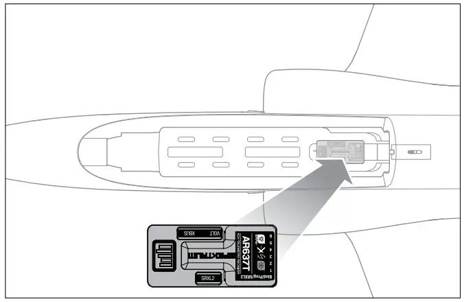 HORIZON Viper 90mm EDF -Receiver Installation