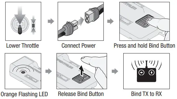 HORIZON Viper 90mm EDF -Using The Bind Button1