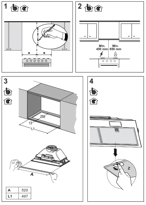 savo G-3305-S Cooker Hood - 4