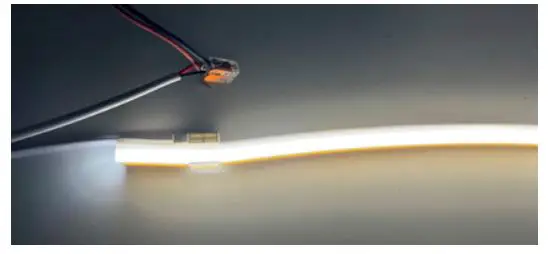 OSRAM LINEARlight Flex Diffuse LED Strip - Connect the LED module to the LED driver.