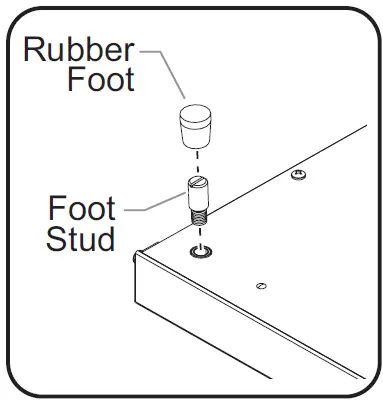 Hatco GRS-24-H Glo-Ray Deep Stainless Steel Top Steel Portable Heated Shelf 8