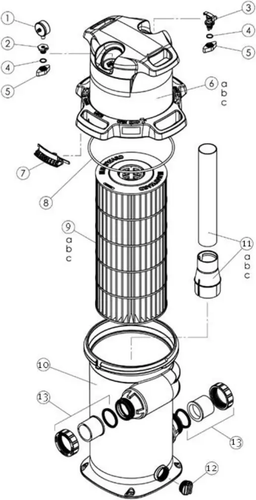 HAYWARD C100S - Parts