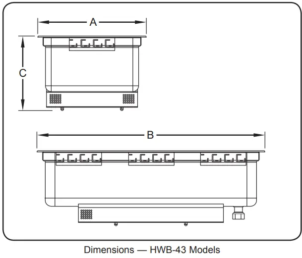 Hatco HWB Series Built-In Heated Wells fig 14