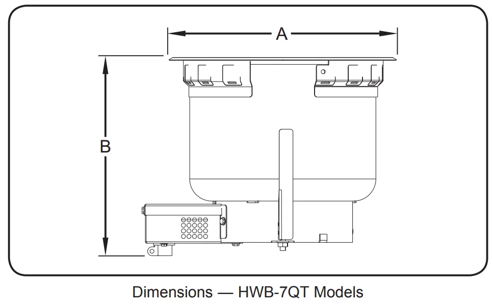 Hatco HWB Series Built-In Heated Wells fig 16