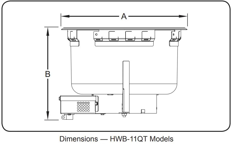 Hatco HWB Series Built-In Heated Wells fig 17