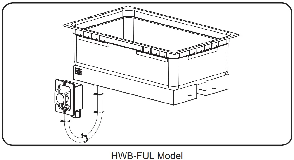 Hatco HWB Series Built-In Heated Wells fig 2