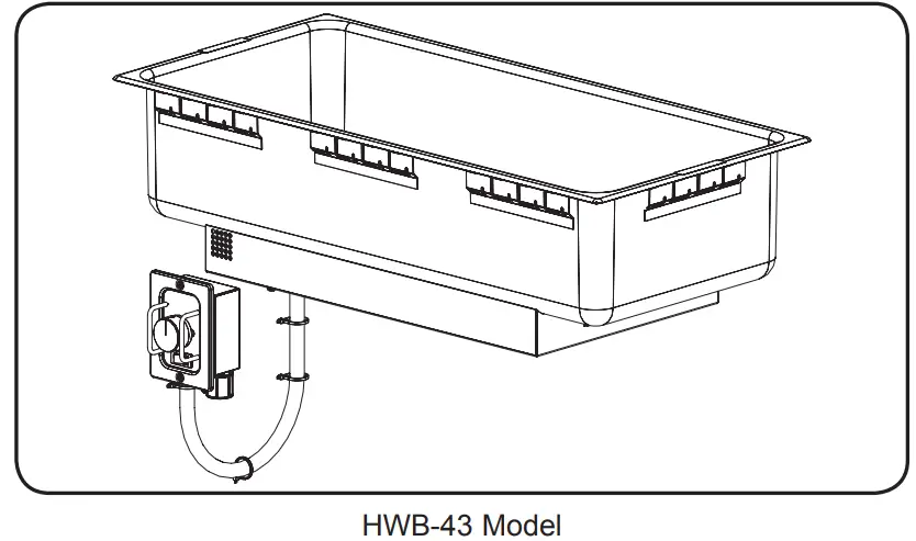 Hatco HWB Series Built-In Heated Wells fig 4
