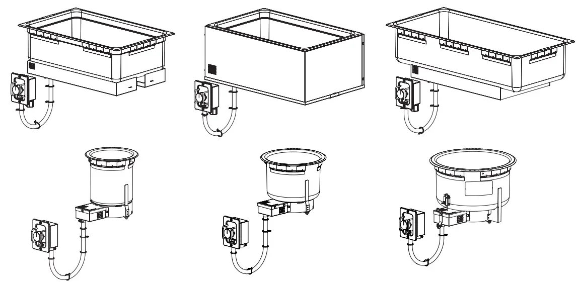 Hatco HWB Series Built-In Heated Wells
