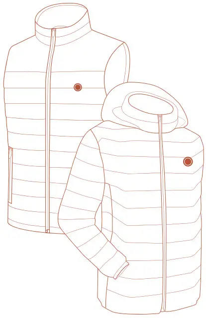 VENUSTAS EGE 10000 5V Battery Heated Jacket