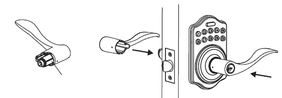 LockState ‎OE-550DB-626 WiFi Deadbolt Satin Nickel - 14