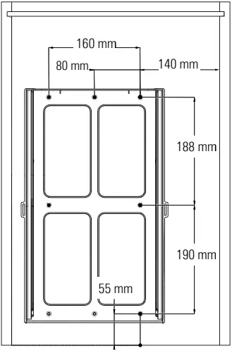STARAC S-2571 Waste Bin A02