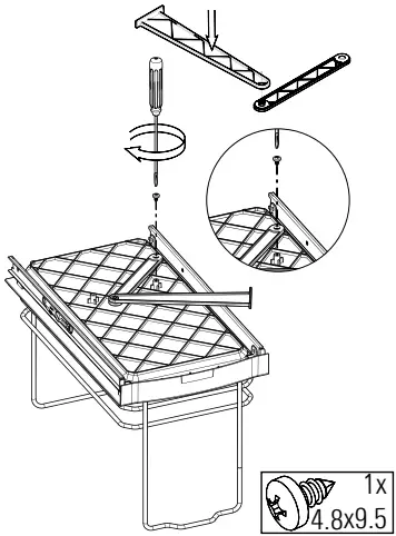 STARAC S-2571 Waste Bin A06