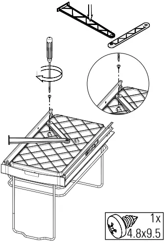 STARAC S-2571 Waste Bin B06