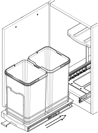 STARAC S-2571 Waste Bin B07
