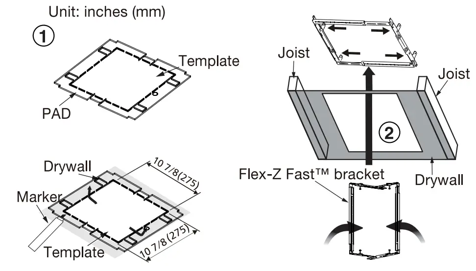 Install Flex-Z Fast™ Bracket
