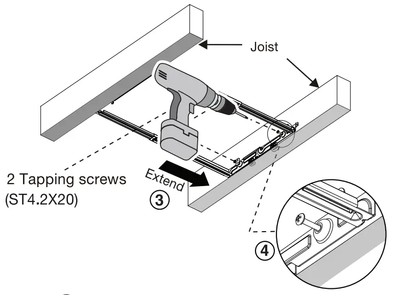 Install Flex-Z Fast™ bracket