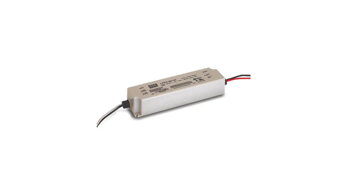 Mean Well Lpfh-60 60w Constant Voltage + Constant Current Led Driver Instruction Manual
