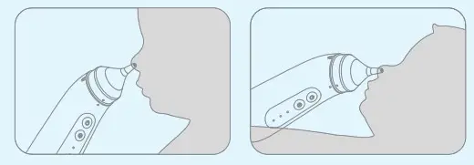 easy Home DZ2101A Baby Nasal Aspirator - Direction of Use 2