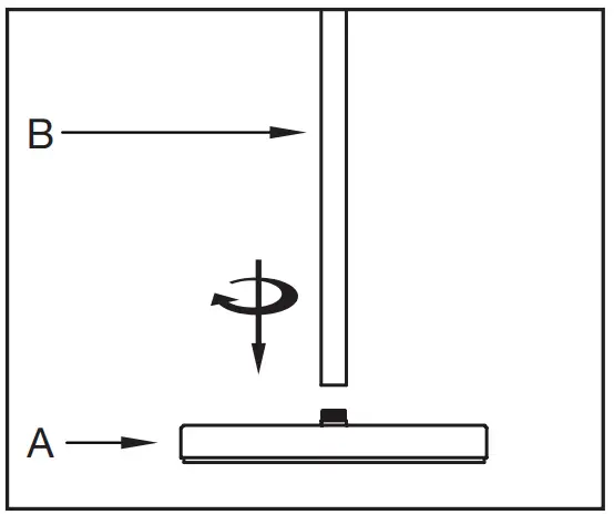 Henn Hart Adjustable Floor Lamp - setup 1