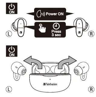 Verbatim-VAPBT163-Bluetooth-5.3-ENC-In-Ear-TWS-Earbuds-FIG-4