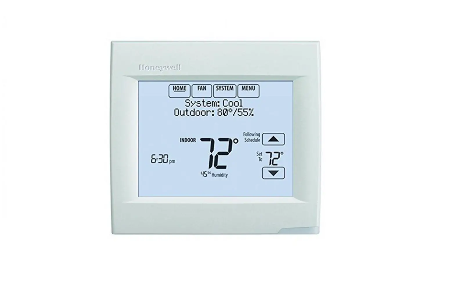 Honeywell Pro 8000 With Wi-fi User Manual