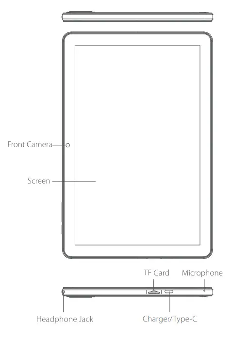 Blackview Android 12 Tablet, 10 inch Tablets Tab 7 WiFi 5GB RAM -