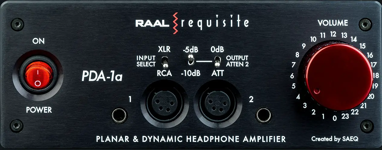 RAAL requisite PDA 1a Planar & Dynamic Headphone Amplifier - Cover