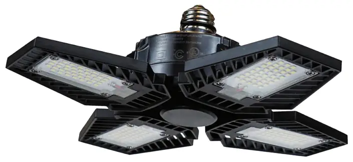 PINEGREEN LIGHTING CL-BU-G120 12000 Lumen LED Garage Light with 4 Panels -