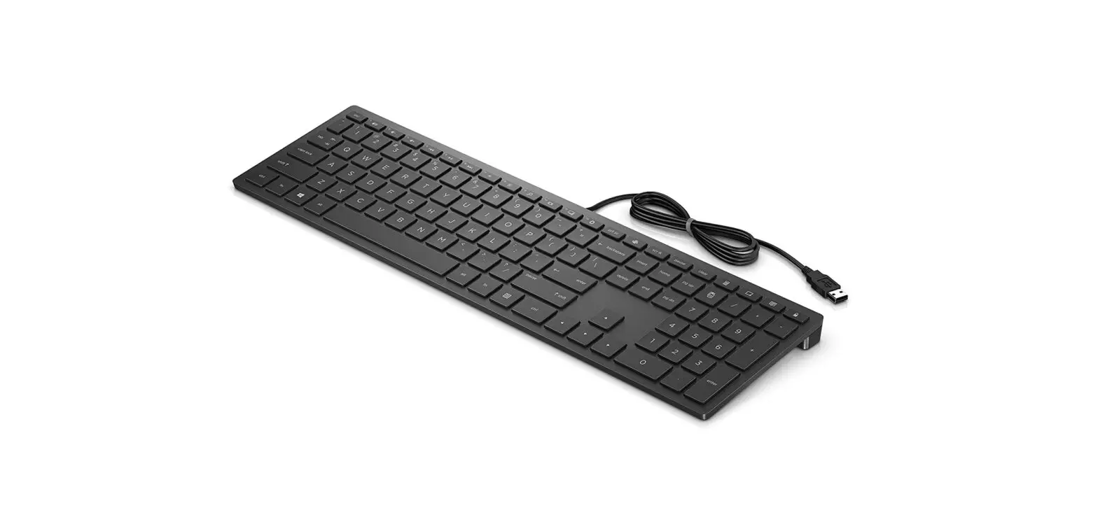 Hp Pavilion 300 Slim Wired Usb Keyboard Quick User Guide