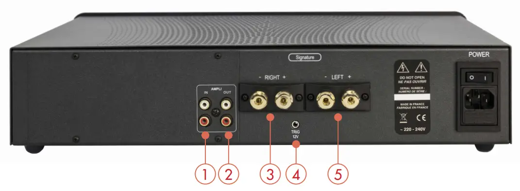 ATOLL ELECTRONIQUE AM100 Signature Stereo Power Amplifier - fig 4