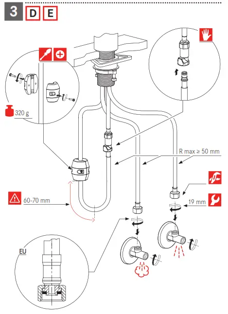 FRANKE SET G200O ORBIT Kitchen Faucet - 6