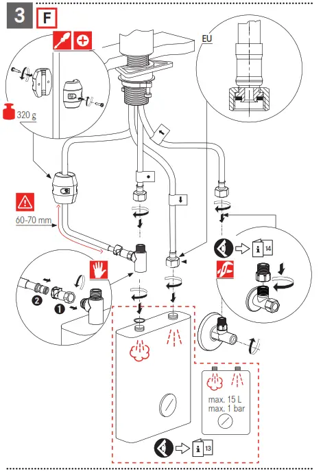 FRANKE SET G200O ORBIT Kitchen Faucet - 7
