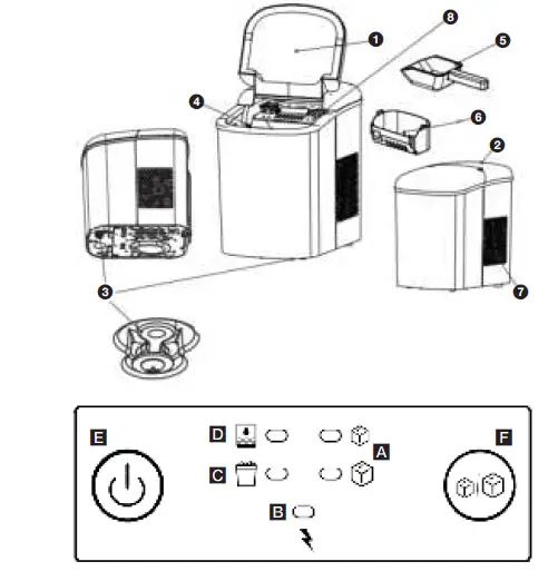 ECG-ICM-1253-Ice-Maker-1