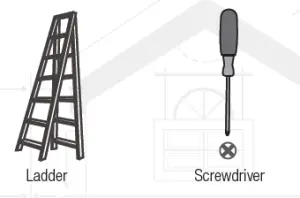ladder screwdriver