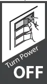 turn power off