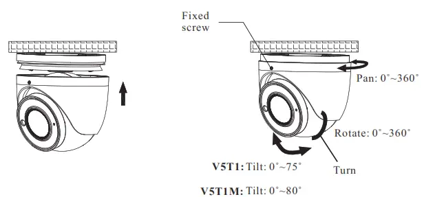 speco technologies V5B1 5MP Outdoor HD-TVI Bullet Camera with Night Vision - 11