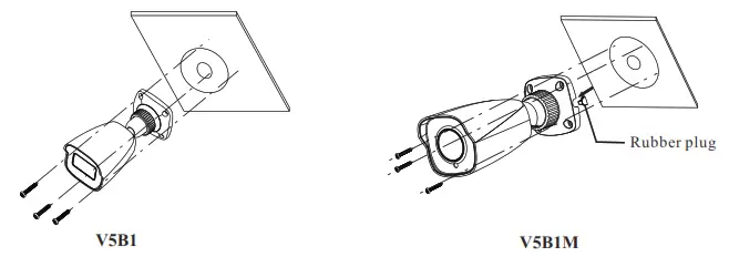 speco technologies V5B1 5MP Outdoor HD-TVI Bullet Camera with Night Vision - 3